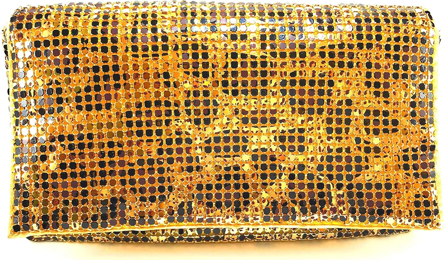 Women Vintage Evening Clutch Metal Mesh soft purse with Short Shoulder Strap for Parties, Weddings, Events