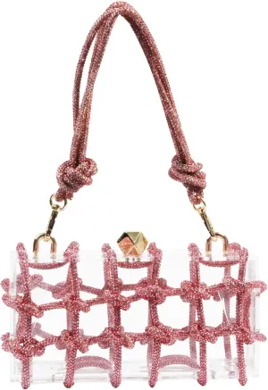 Women's Evening Bag Sparkly Rhinestone Clutch Purse Bling Acrylic Crossbody Bag for Women