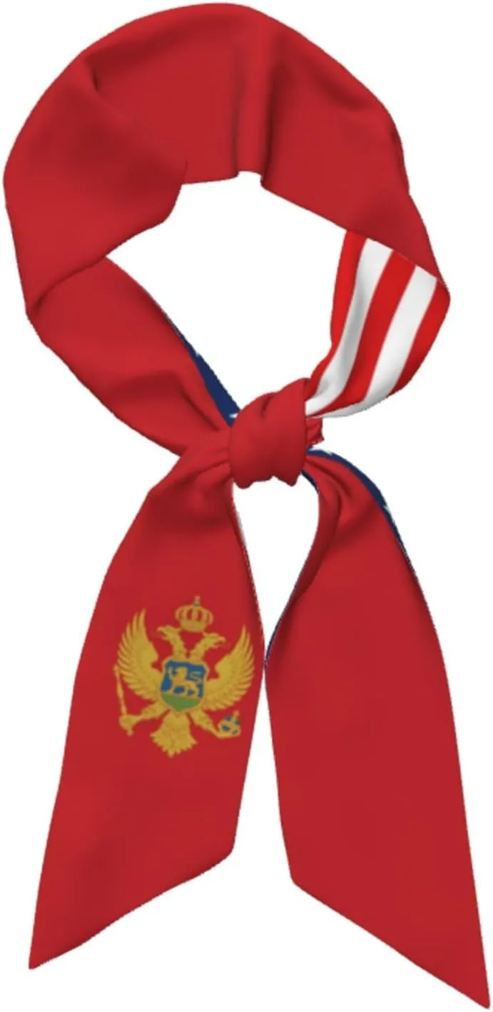 Women's Fashion Neck Scarf Philippines Philippinese America Flag Neckerchief Headscarf
