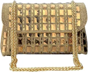 Women's Rhinestone Clutch Evening Bags Shoulder Crossbody Bag Handbag Sparkly Glitter Purse Dinner Party Prom Wedding