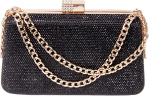 Women's Rhinestone Clutch Evening Bags Sparkly Glitter Formal Handbags