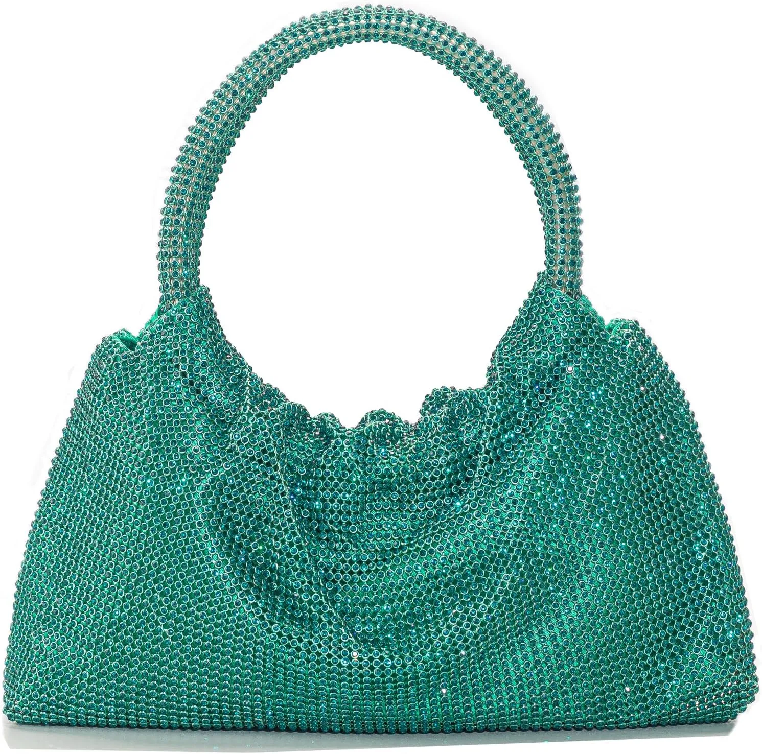 Women's Rhinestone Clutch Evening Bags Sparkly Glitter Handbag Crystal Top Handle Purses for Party Wedding