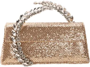Women's Satin Evening Handbag Rhinestone Handle Clutch Purse Prom Bags Glitter Small Handbags for Party Wedding Prom