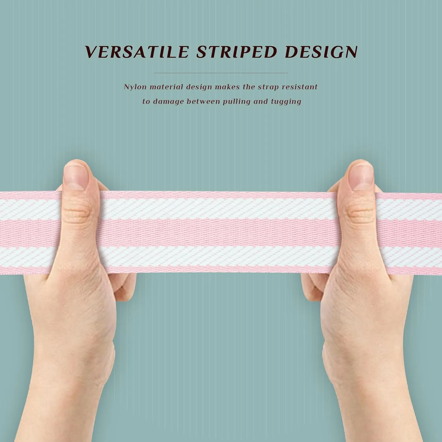 Woven Stripe Purse Straps,Replacement Crossbody Wide Shoulder Adjustable Strap for Bag Handbags