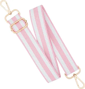 Woven Stripe Purse Straps,Replacement Crossbody Wide Shoulder Adjustable Strap for Bag Handbags