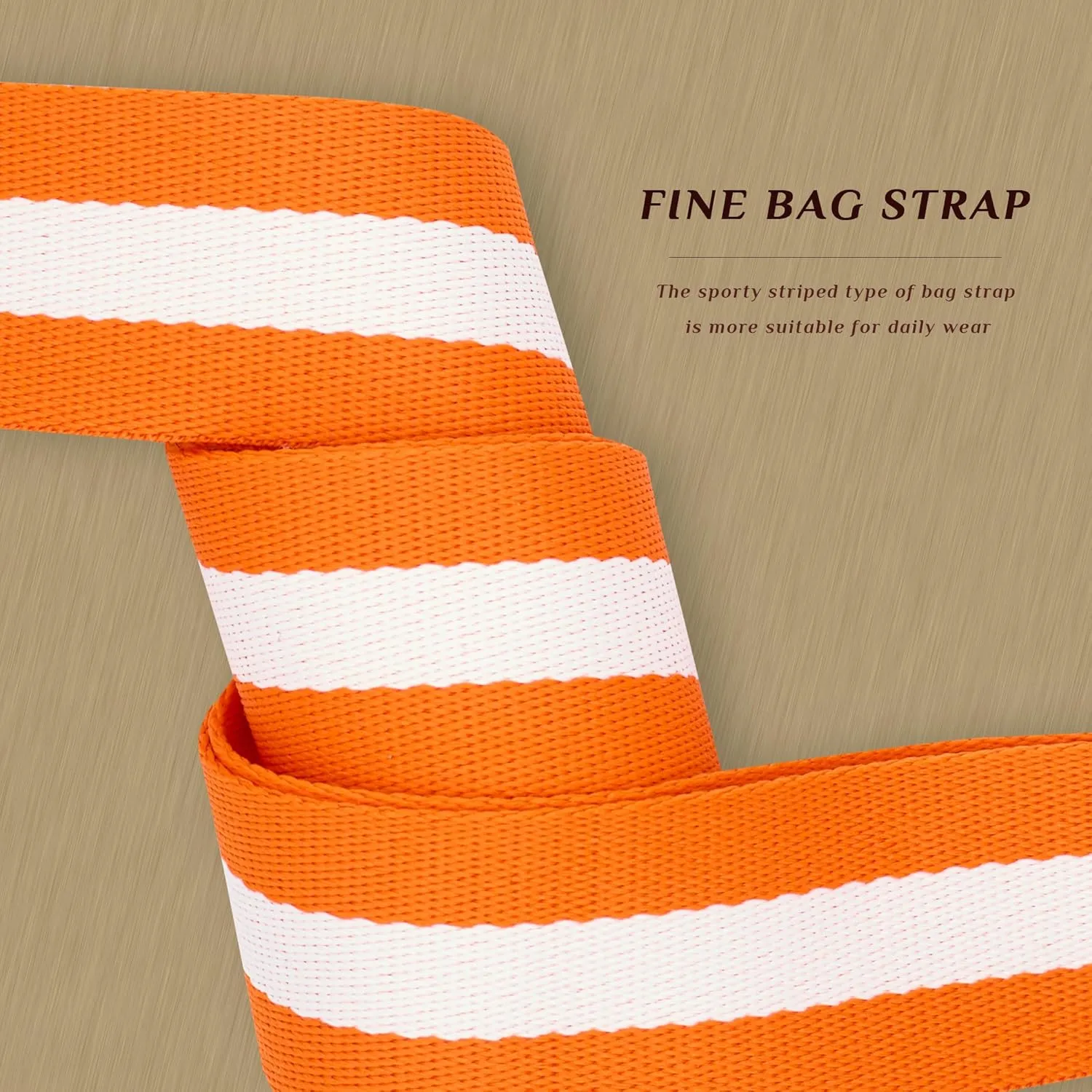 Woven Stripe Purse Straps,Replacement Crossbody Wide Shoulder Adjustable Strap for Bag Handbags