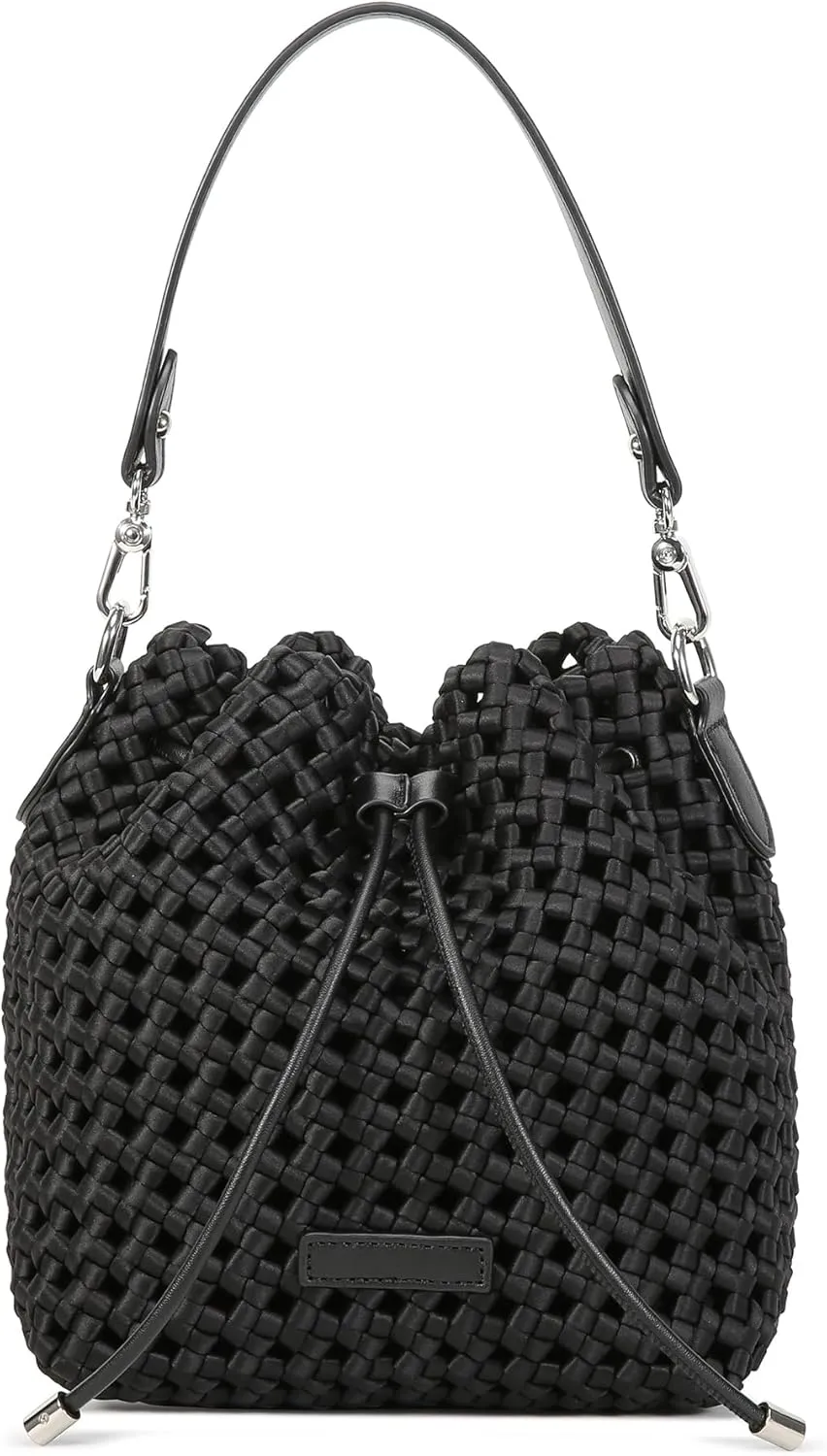 Woven tote Bags for Women with Adjustable Strap, Mini Crossbody Purse, Fahion Shoulder Bag for Traveling Workout