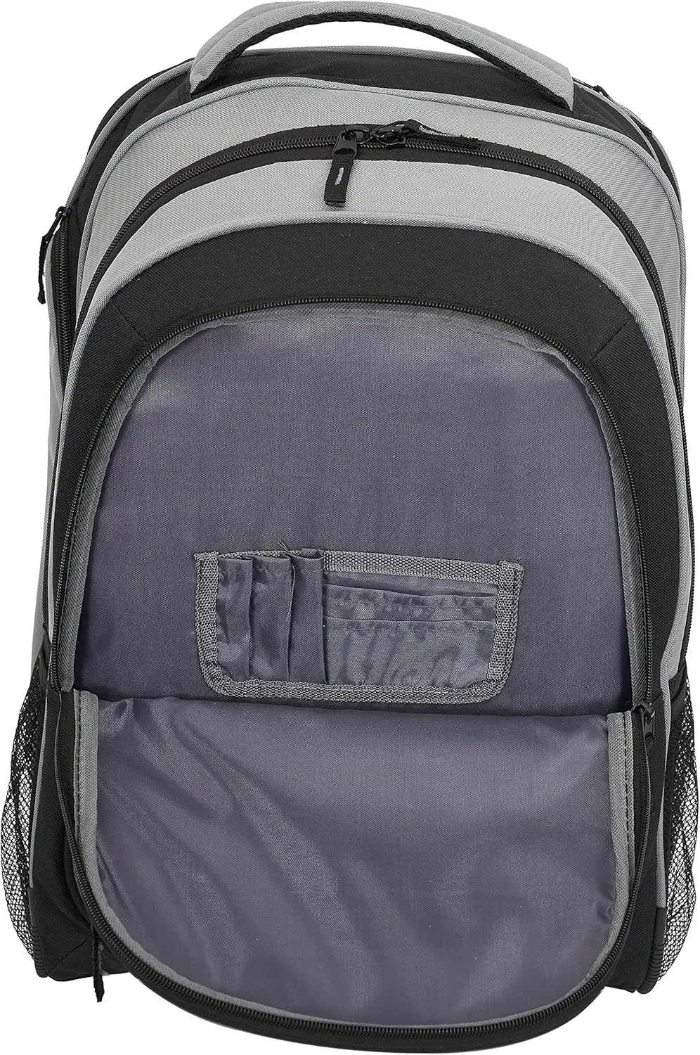 Wrangler Dobson Collection Featuring Duffel Travel and Leisure, Charcoal, 19" Rolling Backpack