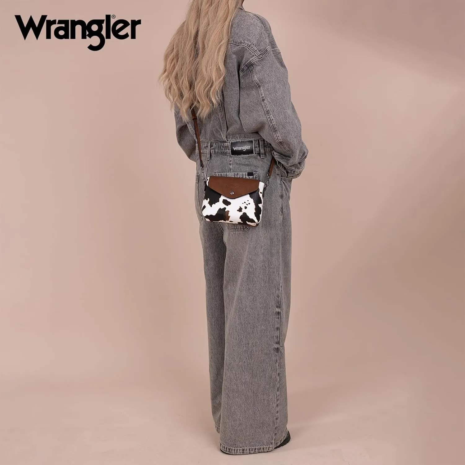 Wrangler Tote Handbags for Women Vegan Leather Shoulder Tote Purse with Small Crossbody Bag