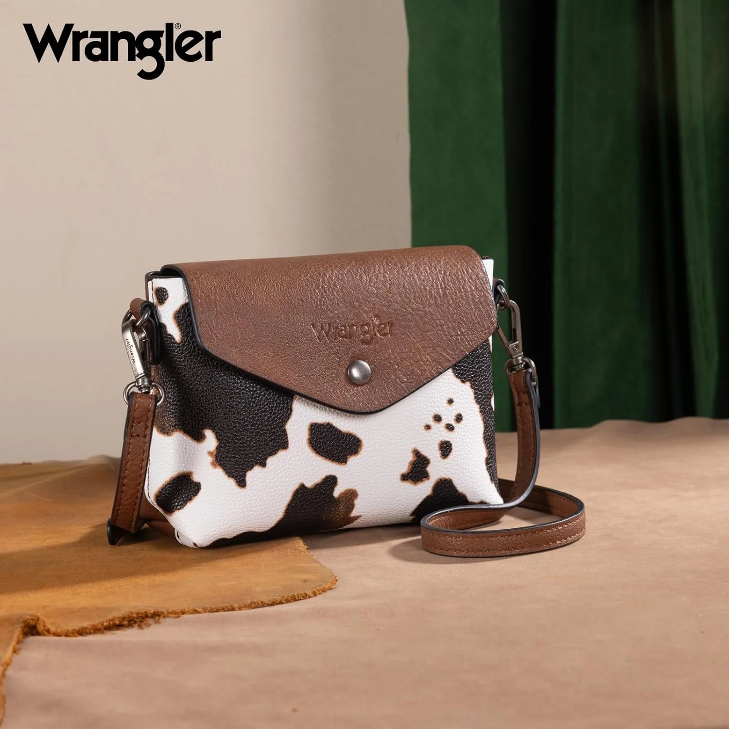 Wrangler Tote Handbags for Women Vegan Leather Shoulder Tote Purse with Small Crossbody Bag