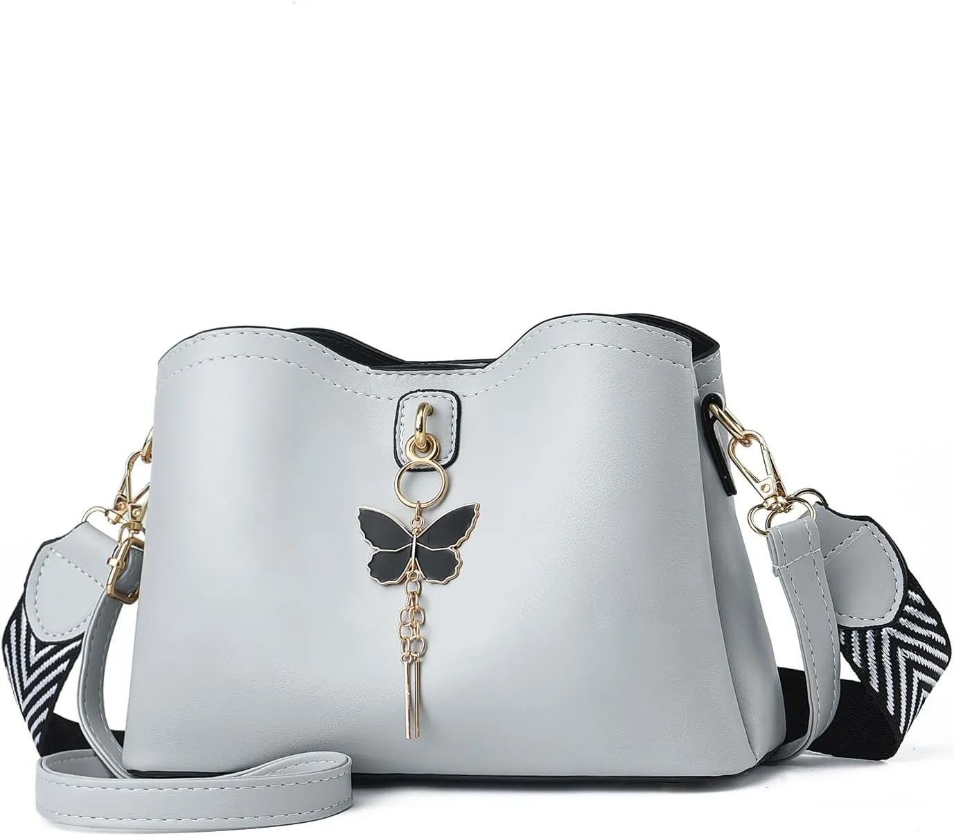 Xiaoyu Small Crossbody Bags for Women Fashion Purses for Teenage Girls Lightweight Handbags Shoulder Bag