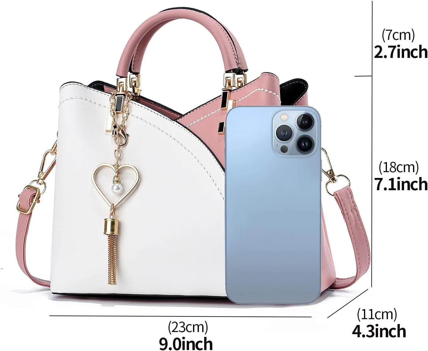 Xiaoyu Small Purses and Handbags for Women Fashion Crossbody Bag Lightweight Shoulder Bag Top Handle Satchel Purse
