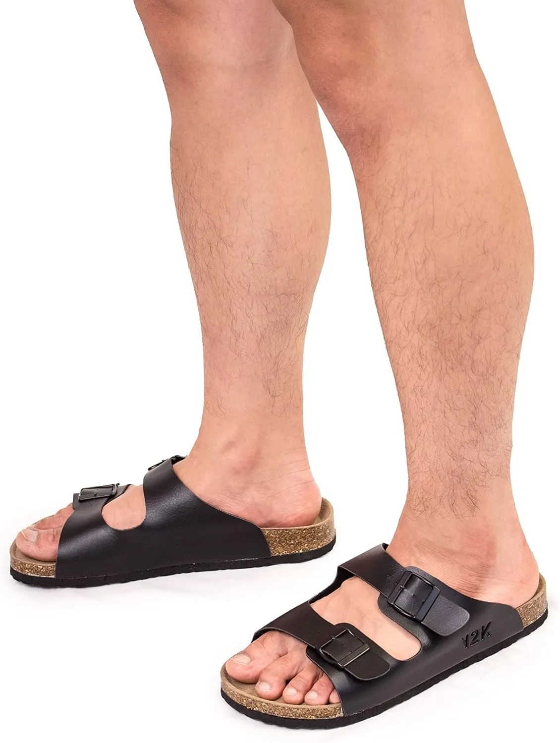 Yours 2 Keep Unisex Havana Sandal - Cork Footbed with 2 Adjustable Straps