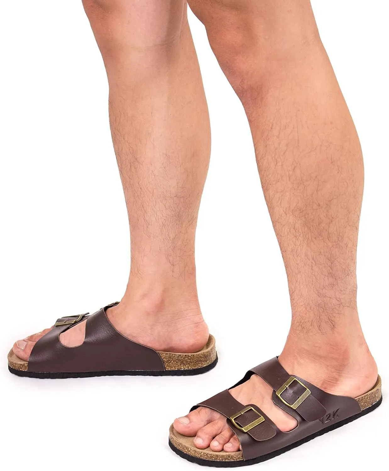 Yours 2 Keep Unisex Havana Sandal - Cork Footbed with 2 Adjustable Straps